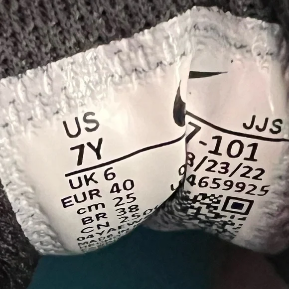 Nike Air Max 90 Leather GS White Blue Whisper - Picture 8 of 9